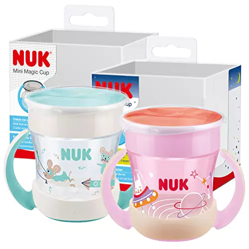 NUK Mini Magic Cup vaso aprendizaje bebe, +6 meses