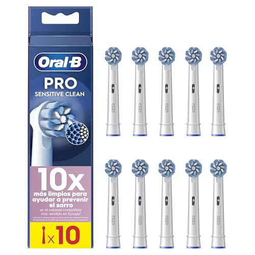 Cabezales de Recambio Oral-B Pro Sensitive Clean para Cepillo de Dientes Eléctrico