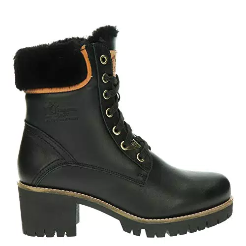 Panama Jack Phoebe, Combat Boot Mujer, Leder