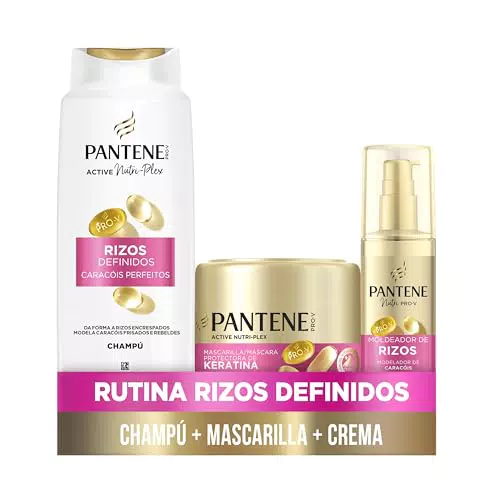 Pantene Pro-V Champú y Mascarilla para Rizos Definidos y Encrespados