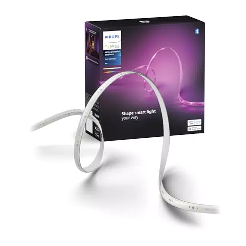 Philips Hue Solo 3M - Tira LED Inteligente para Interior, Control con App y Asistentes de Voz