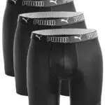 PUMA Calzoncillos bóxer largos para hombre
