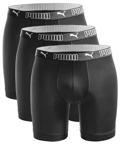 PUMA Calzoncillos bóxer largos para hombre