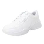 PUMA Cilia Mode, Zapatillas Bajas Mujer, Blanco White Silver