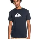 Quiksilver Comp Logo - Camiseta para Hombre de Estilo Casual
