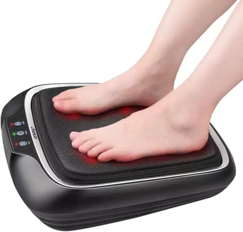 RENPHO Masajeador eléctrico de pies Shiatsu con calor para alivio de pies cansados