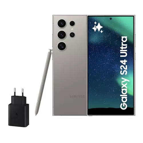 Samsung Galaxy S24 Ultra - Smartphone Android, 12 GB RAM, 256 GB, Cámara 200MP, S Pen
