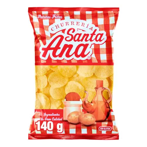 Santa Ana Patatas Fritas Estilo Churrería - Aperitivo Snack Individual
