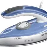 SEVERIN Plancha de Viaje 1000 W, planchado a vapor y en seco, chorro vertical