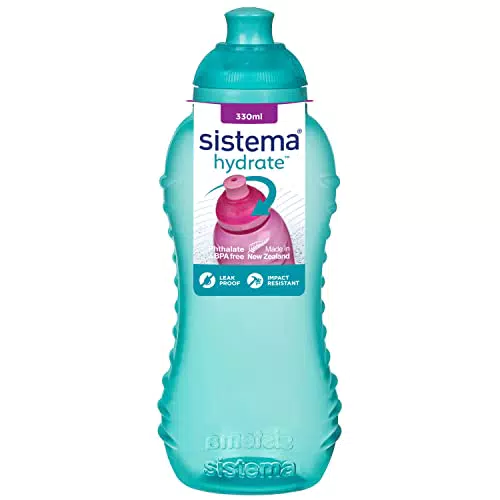 Twist 'n' Sip Botella de Agua para Niños a Prueba de Fugas Sin BPA