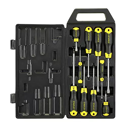Stanley Juego de Destornilladores Plana y Pozidrive - Modelo 2-65-014