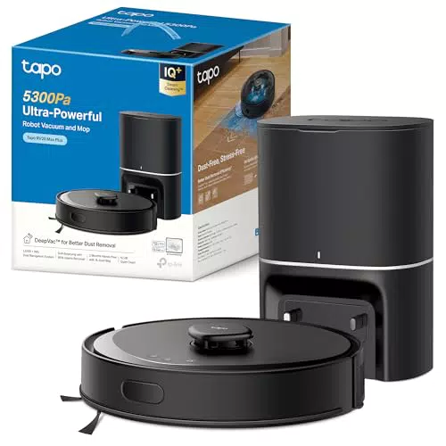 Tapo RV30 MAX Plus: Robot Aspiradora con Succión Ultra y Navegación Avanzada