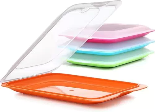 Tatay Porta Embutidos y Alimentos Fresh, Reutilizable y Apto para Microondas