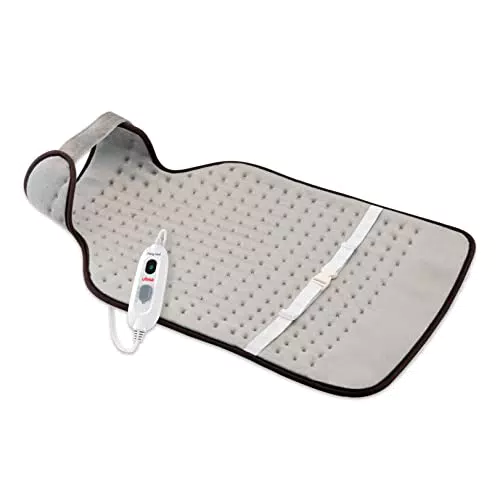 Ufesa Almohadilla Eléctrica Ergonómica Flexy Heat NCD, 100W, 3 Niveles de Temperatura