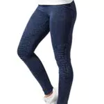Urban Classics Leggings de Denim para Mujer - Modelo Jersey