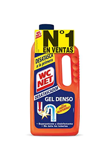 WC Net Gel Desatascador para Tuberías - Eficaz y Rápido en la Primera Aplicación