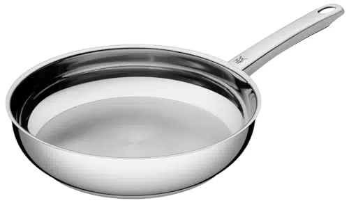 WMF Favorit Sartén Profesional Sin Revestimiento de Acero Inoxidable Apta Inducción