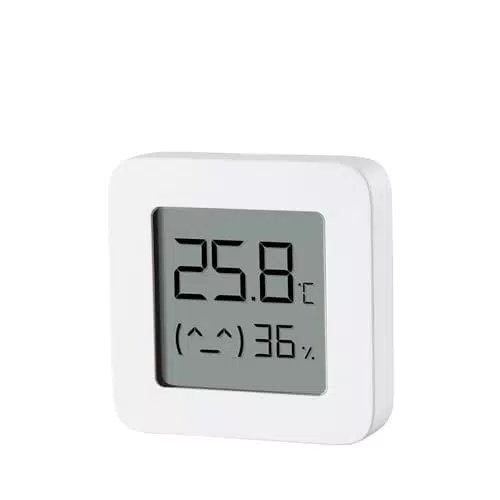 Xiaomi Monitor de Temperatura y Humedad 2 - Sensor de Alta Precisión y Batería Duradera