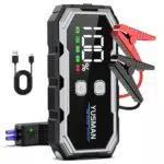 YUSMAN Arrancador de Baterías 3000A 12V con Pantalla LCD y Modos LED