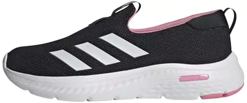 adidas Cloudfoam Move Lounger Shoes, Zapatos Mujer, Core Black/Cloud White/Bliss Pink