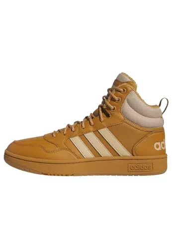 adidas Hoops 3.0 Mid Lifestyle Basketball Classic Fur Lining Winterized Shoes
