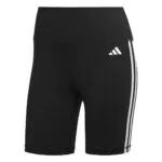adidas Mujer Training Essentials 3-Stripes High-Waisted Short Leggings