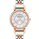 Anne Klein Reloj de Vestir AK/2159SVRT, Plata/Oro Rosa
