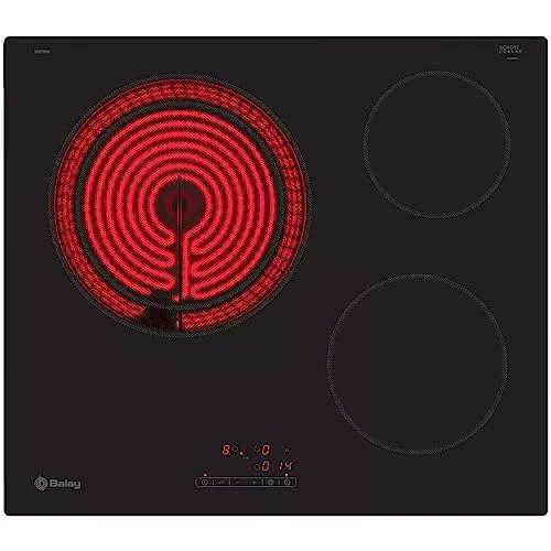 Balay 3EB715LR - Placa Vitrocerámica, 60cm, 2 Zonas