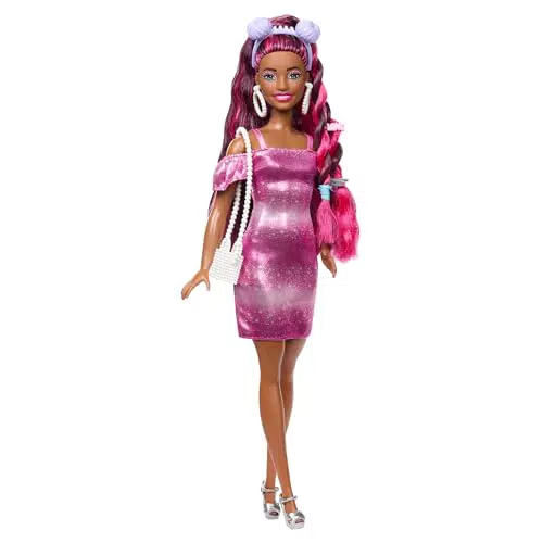 Barbie Muñeca Totally Hair con accesorios para peinar, juguete +3 años