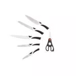 BERGNER KYOTO - Set 6PZS Cuchillos Acero Inoxidable - Incluye Chef