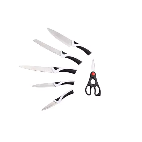 BERGNER KYOTO - Set 6PZS Cuchillos Acero Inoxidable - Incluye Chef