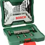 Maletín Bosch X-Line para Taladrar y Atornillar: Accesorios para Madera, Piedra y Metal