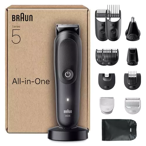 Braun Recortadora de Barba Series 5 Máquina Cortar Pelo