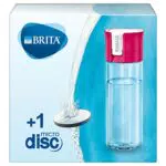 BRITA Botella de filtro de agua, reduce el cloro y las impurezas orgánicas
