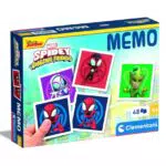Clementoni - Mémo Marvel Spidey Pocket - Juego Educativo Que Incluye 48 Fichas para Emparejar De Tus Personajes Favoritos