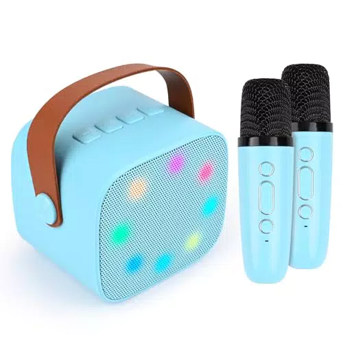 Comius Sharp Micrófono Karaoke con 2 Micrófonos Inalámbricos
