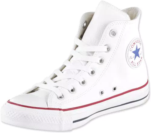 Converse Blanco Piel Blanca Mandriles CT AS clásico Lea 132169C