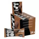 Corny - Protein Barritas Proteicas Crunch and Cream de Cereales Chocolate con Leche