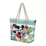 Disney Mickey Minnie Mouse-Bolsa de Playa Soleil, 52 x 37 cm