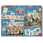 Educa - Superpack Cuentos del Bosque by Kasandra, Juegos de Mesa Infantiles: Dominó