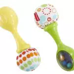 Fisher-Price Maracas Musicales, Juguete y sonajero para bebé +3 Meses