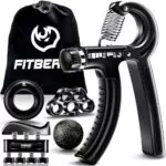 FitBeast Hand Grip para Antebrazo Ejercitar Paquete de 5 Piezas