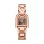 Fossil Harwell Reloj para Mujer, Movimiento de Cuarzo con Correa de Acero o Piel