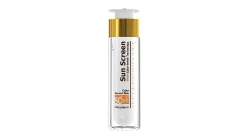 FrezyDerm Sun Screen Velvet Crema Orotectora Solar Facial SPF 50+ con color Textura Aterciopelada