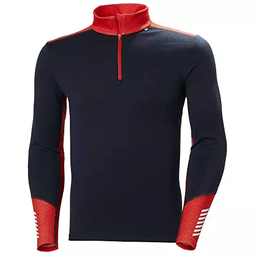 Helly Hansen Lifa Merino Midweight 1/2 Zip, Camisa Hombre