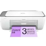 HP DeskJet 2820e - Impresora Multifunción, 3 meses de impresión Instant Ink con HP+