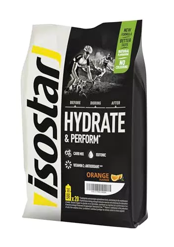 Isostar Hydrate & Perform, 800 g de Bebida Electrolítica Isotónica
