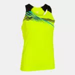 Joma Camiseta Tirantes Elite x Amarillo Fluor Negro
