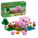 LEGO Minecraft La Casa-Cerdo Bebé, Regalo de Semana Santa y Pascua