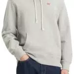 Levi's Sudadera con Capucha The Original Hm, Mid Tono Grey Heathe